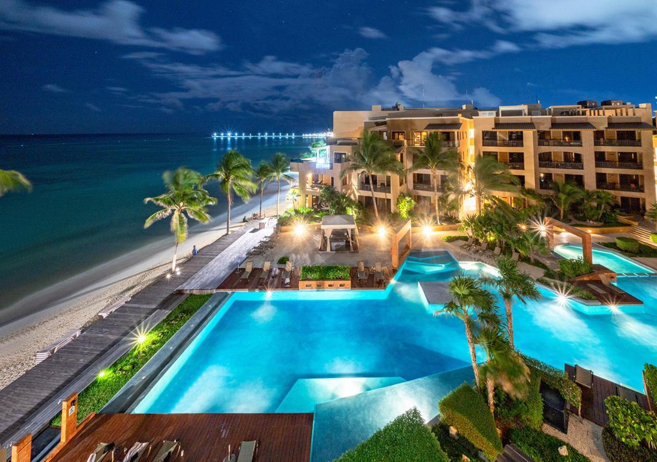 Condo Surf 407 - Beachfront Oceanview 1 Bedroom Condo Rental - at El Faro condos Playa del Carmen Exterior foto